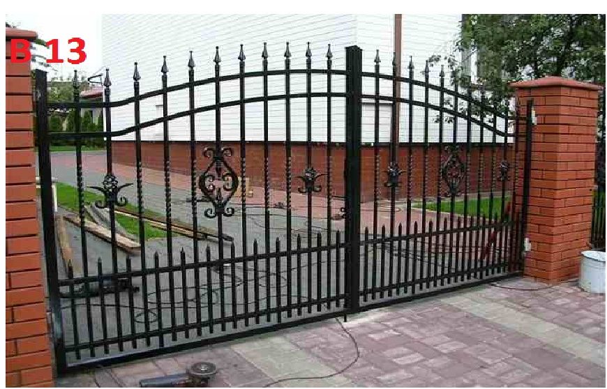 Brama kuta wjazdowa skrzydłowa przęsła przesuwna