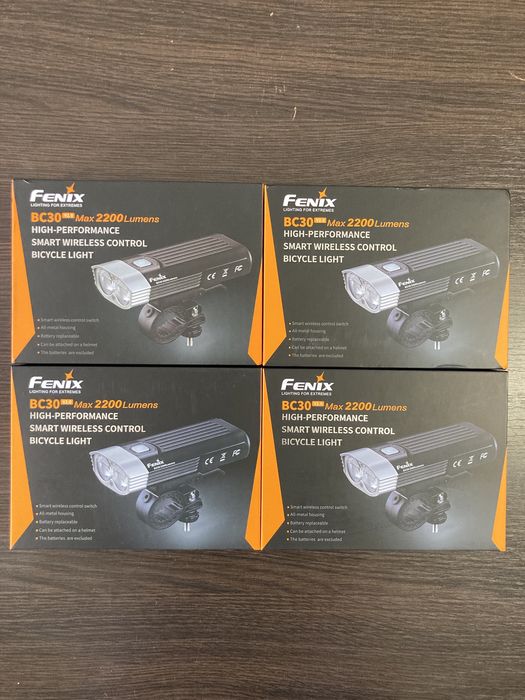 Велофара Fenix BC30 V2.0 фонарь 2200 люмен!