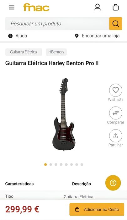 Harley Benton Pro II (Homestudio Version) – PREÇO FIXO / NÃO TROCO