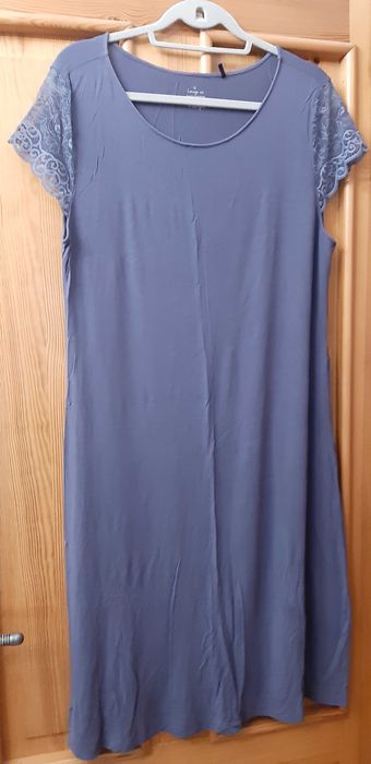 Koszula nocna damska  z modaluTriumph niebieska, rozmiar M/L