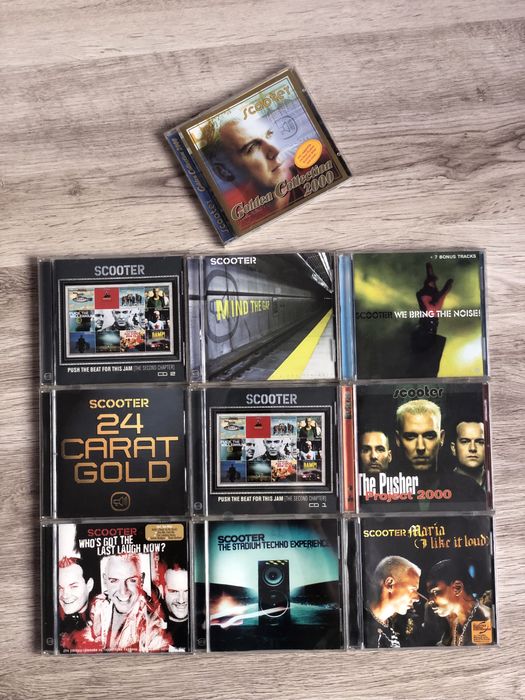 Колекція дисків Scooter