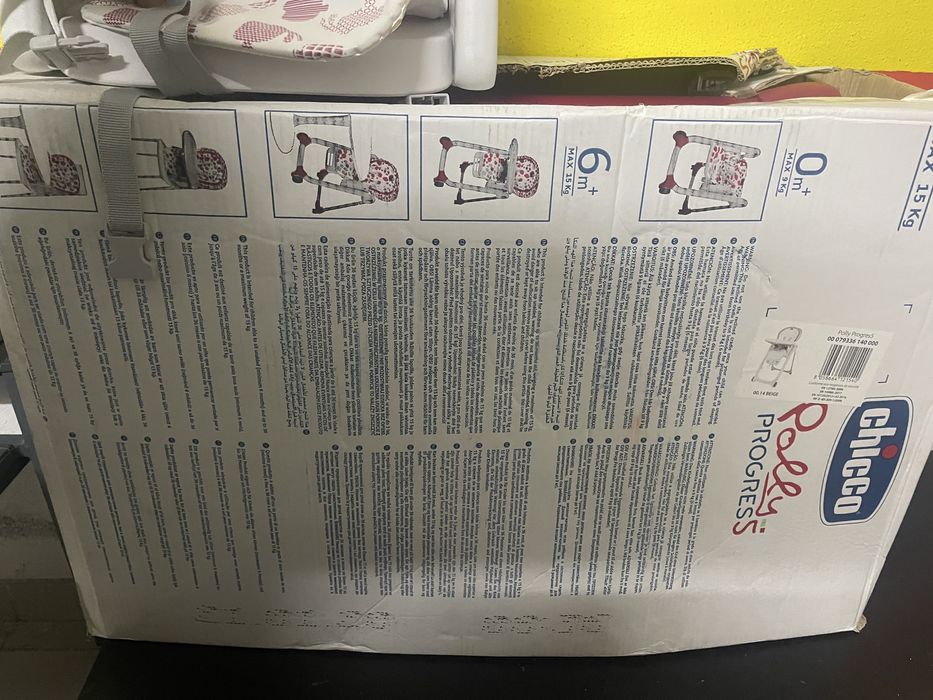 Cadeira Chicco Bebé Polyprogress