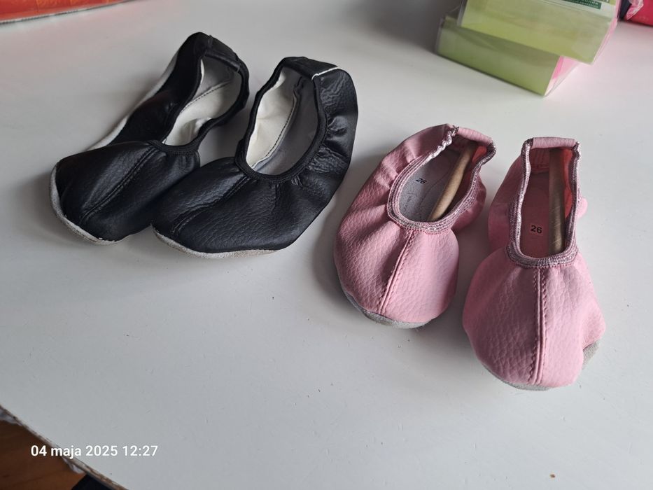 Baleriny do baletu - rozmiar 26 i 31