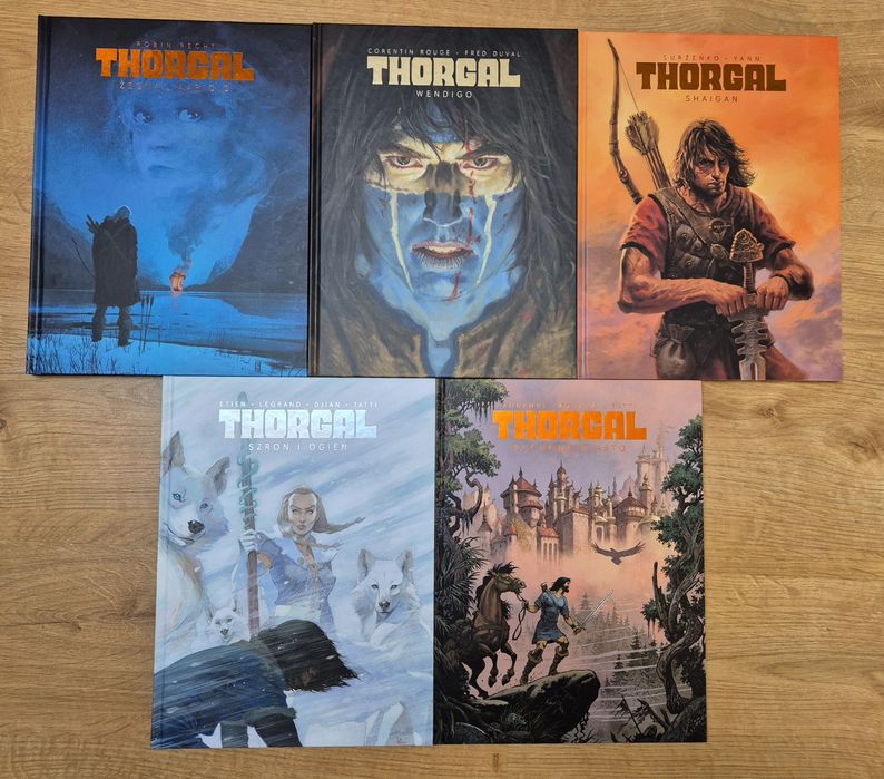 Thorgal Saga - 5 tomów - twarda oprawa
