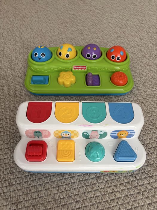 Розвиваючі іграшки Fisher-Price / сенсорні іграшки для малюка