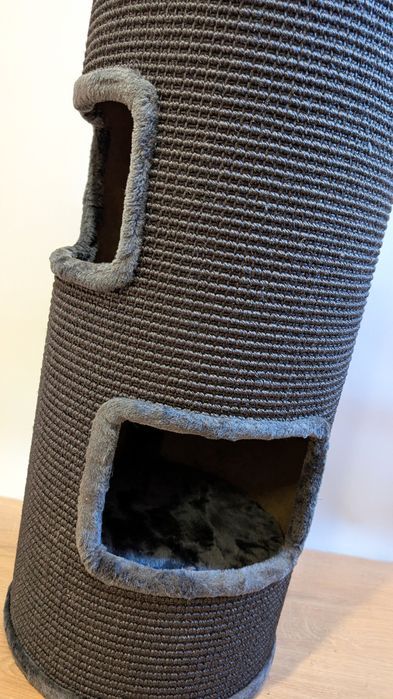 Zolux Drapak Dla Kota Wieża Beczka Z Sizalu Oliver Szary 115Cm DUŻA