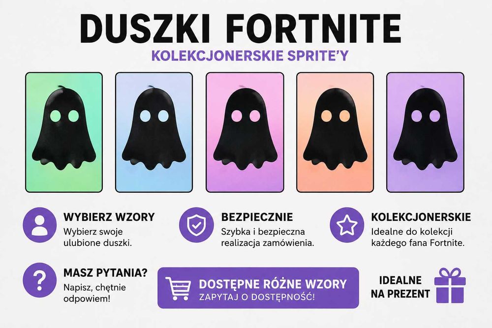 Duszki Fortnite – Sprite'y | Duży wybór
