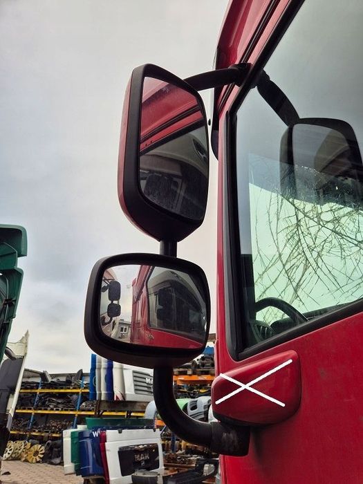 lusterko lusterka ramie pałąk mocowanie lewe daf xf 106 euro 6