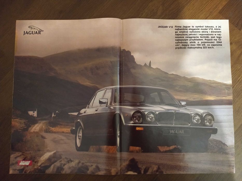 Jaguar XJ12 - plakat, poster