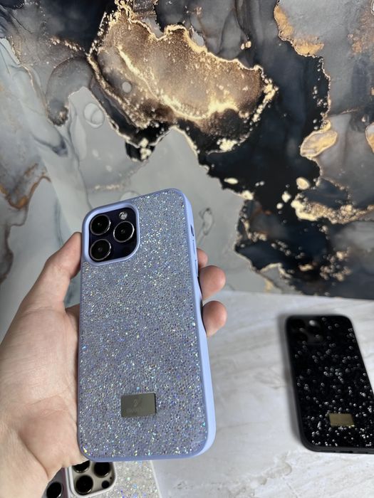 Сваровськи Чохол з камінцями для iPhone 11 - 15 pro max Сваровски