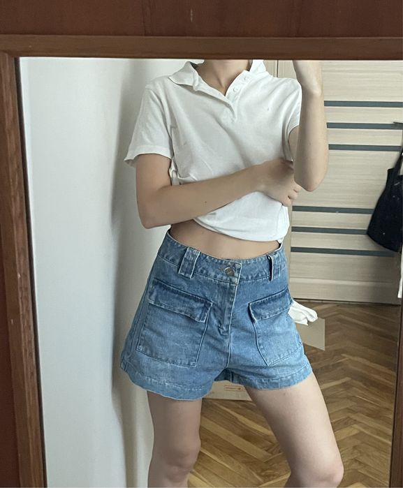 Джинсові шорти на підлітка або хс с