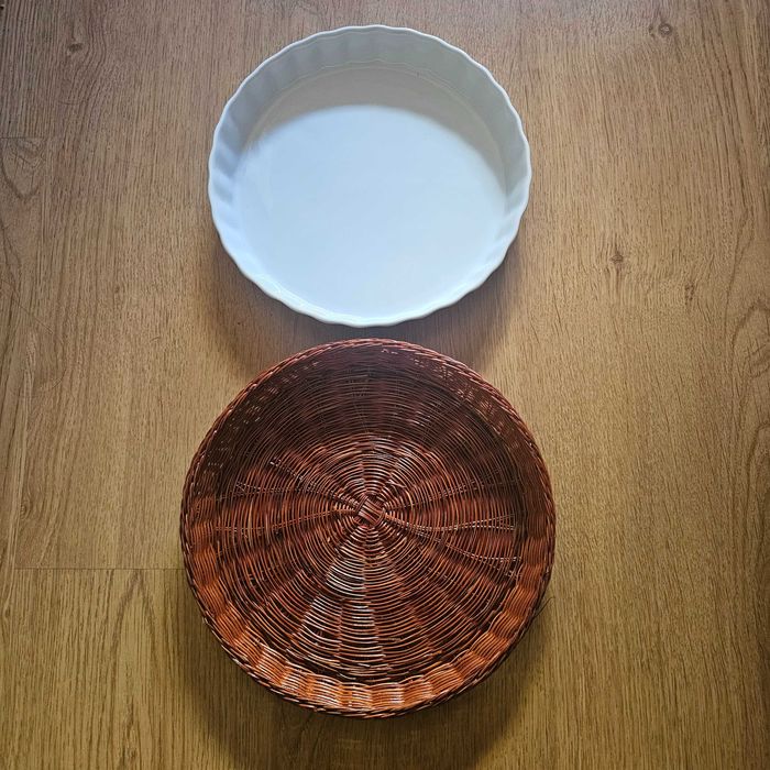 Ceramic Tart Pan with Basket - New64550242294147124