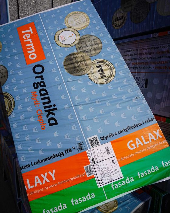 Styropian grafitowy GALAXY fasada Termo Organika