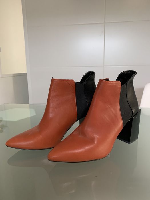 Botins Zara bicolores
