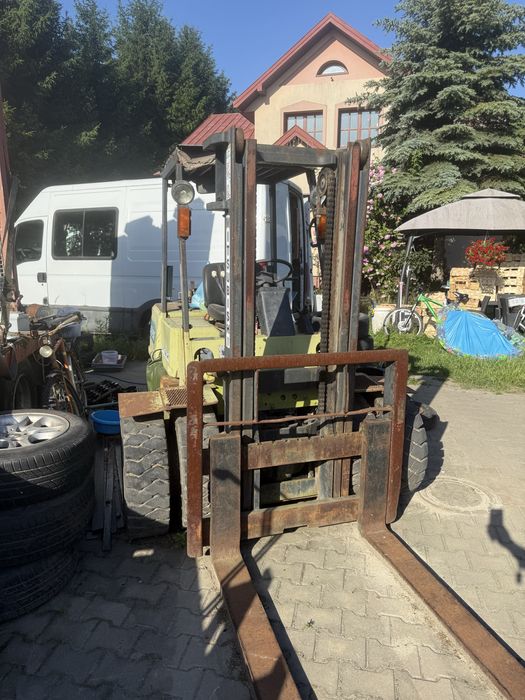 Wózek widłowy widlak Mitsubishi MG30 Benzyna + gaz