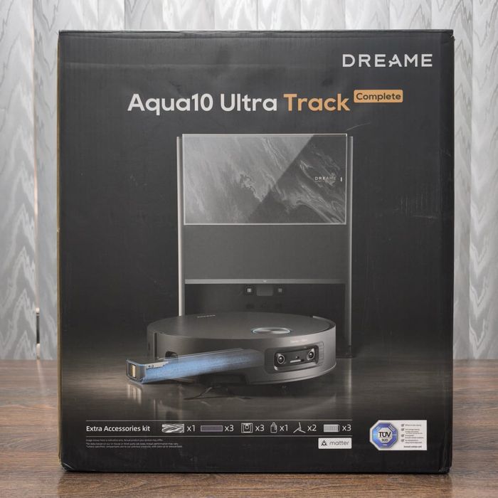 Робот-пылесос моющий Dreame Aqua 10 Ultra Track Complete Black  --  Уц