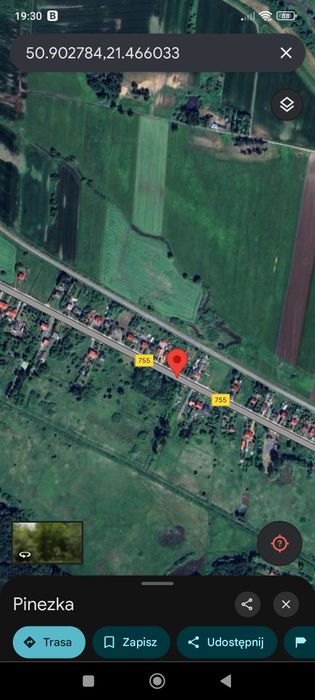 Działka Bodzechów 5200m2 przy drodze. Media