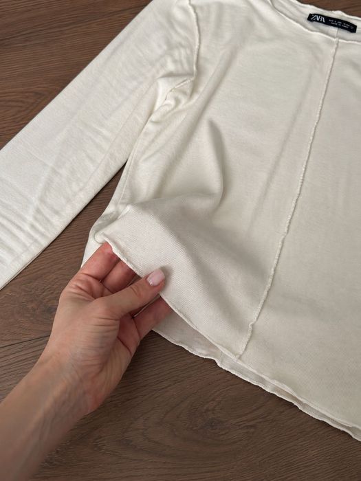 лонгслів базовий zara