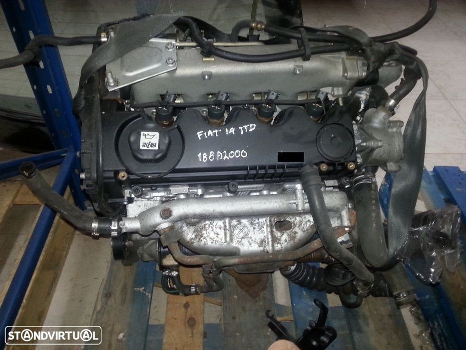 Motor fiat punto 1.9jtd 188a2000