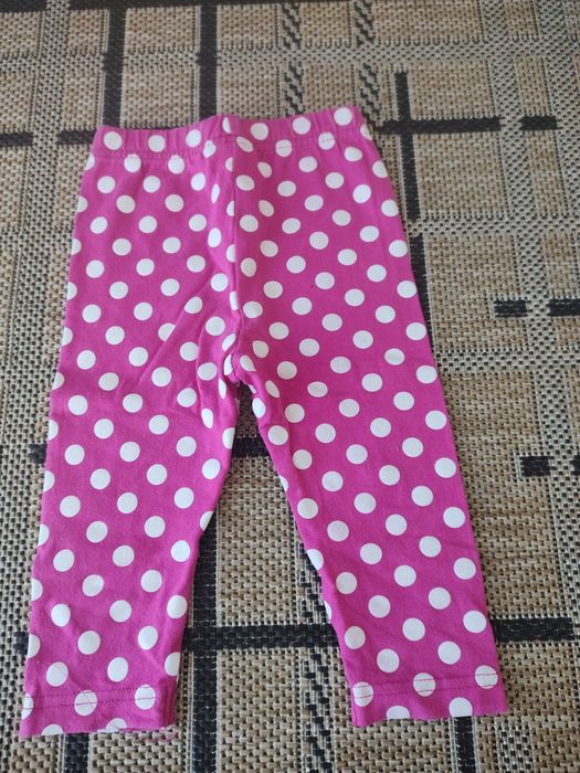 różowe getry w białe kropki świnka Peppa
