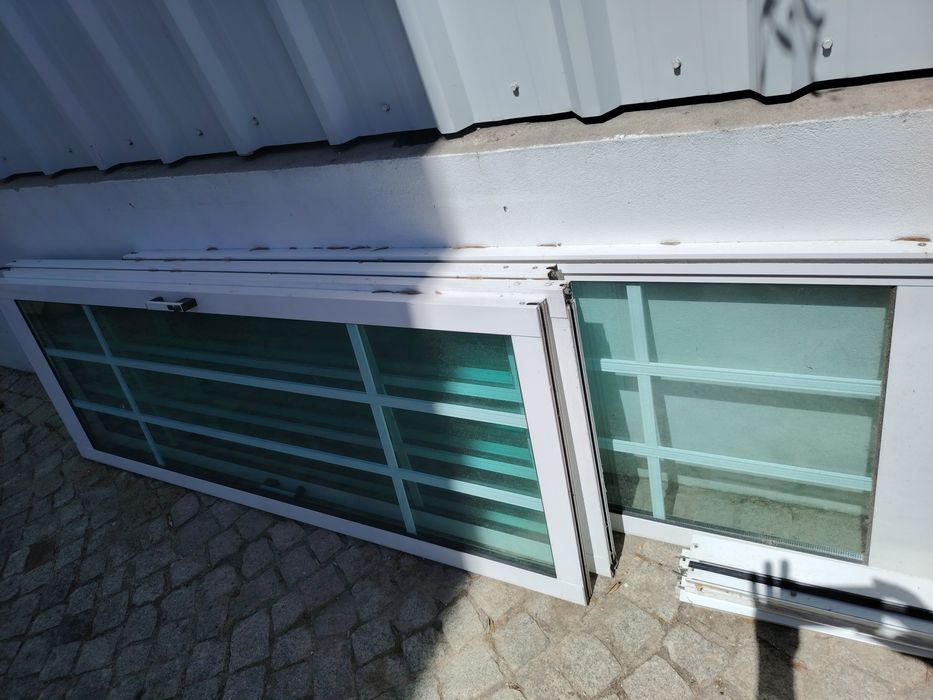 Portas de sacada vidro duplo
