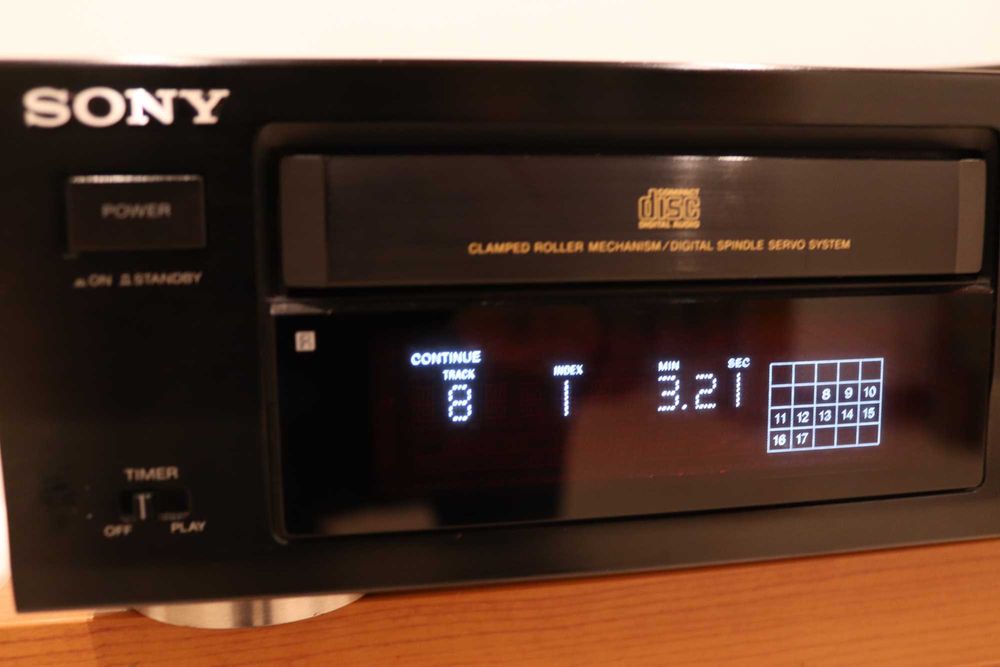Leitor CDs Sony CDP-915 com upgrade