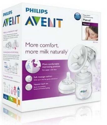 Молокоотсос Philips Avent Natural механический PP, SCF330/20