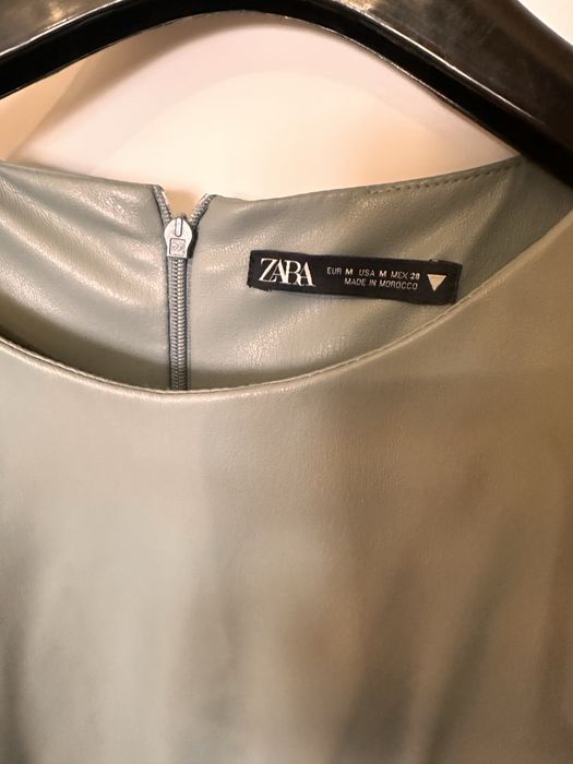 Сукня Zara, екошкіра