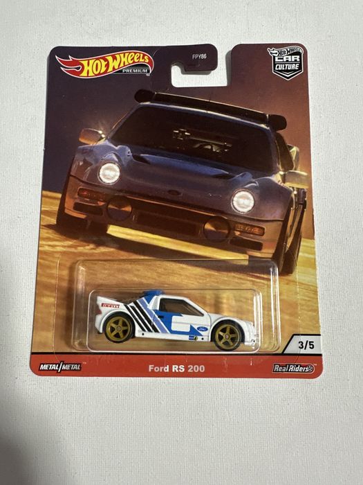 Hot wheels premium ford rs 200 thrill climbers