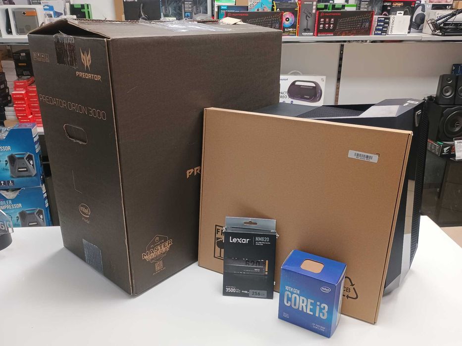 Komputer Predator Orion 3000 i3-10100F 16GB GTX 1650 4GB
