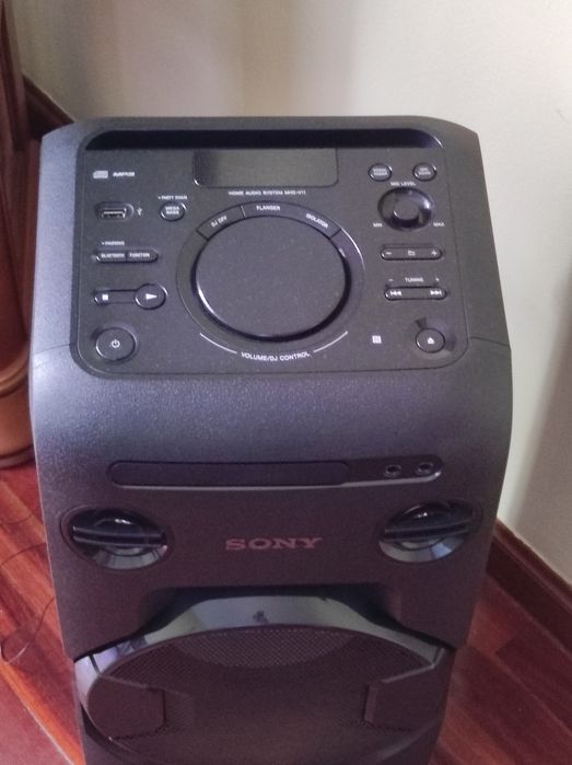 Aparelhagem de discoteca Sony impecável