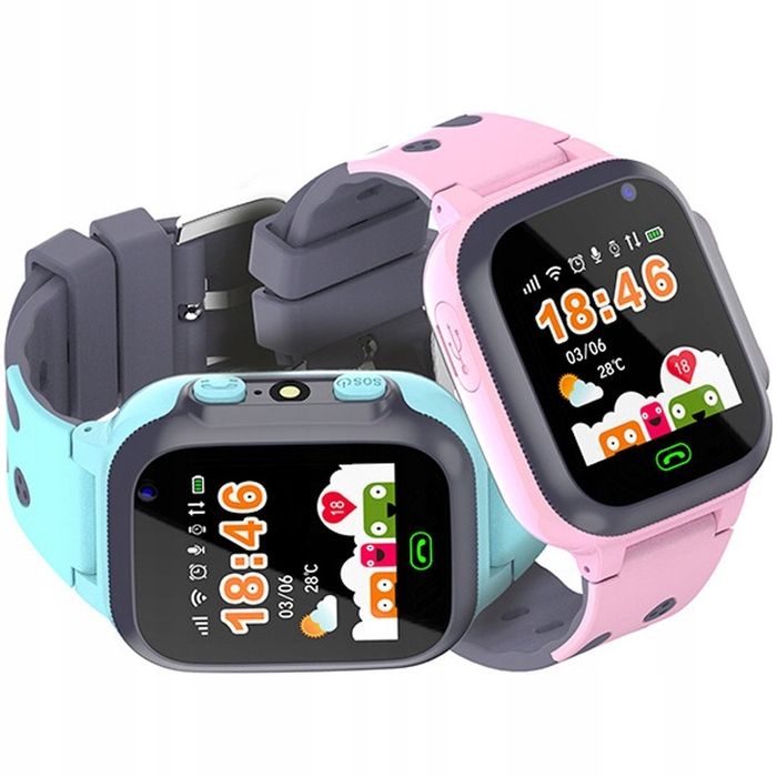 Smartwatch Dla Dzieci Zegarek Dziecięcy Lokalizator Lbs + Karta SIM