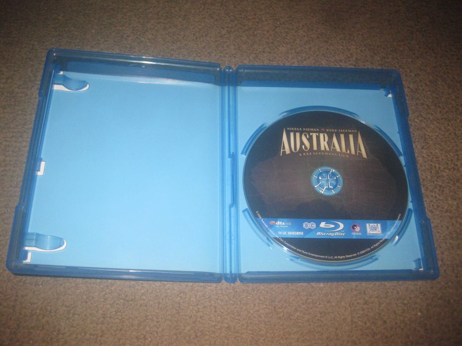 Blu-Ray "Austrália" com Nicole Kidman