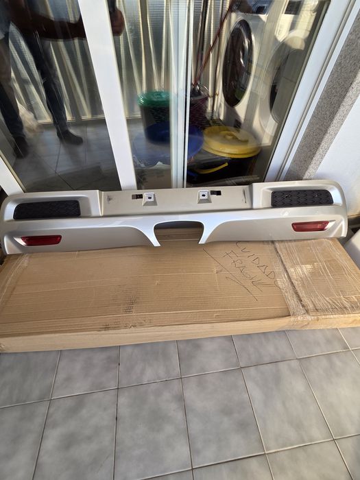 Difusor Traseiro Completo Opel Astra H Opc