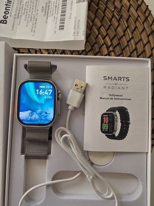 SMARTWATCH RADIANT na garantia com factura
