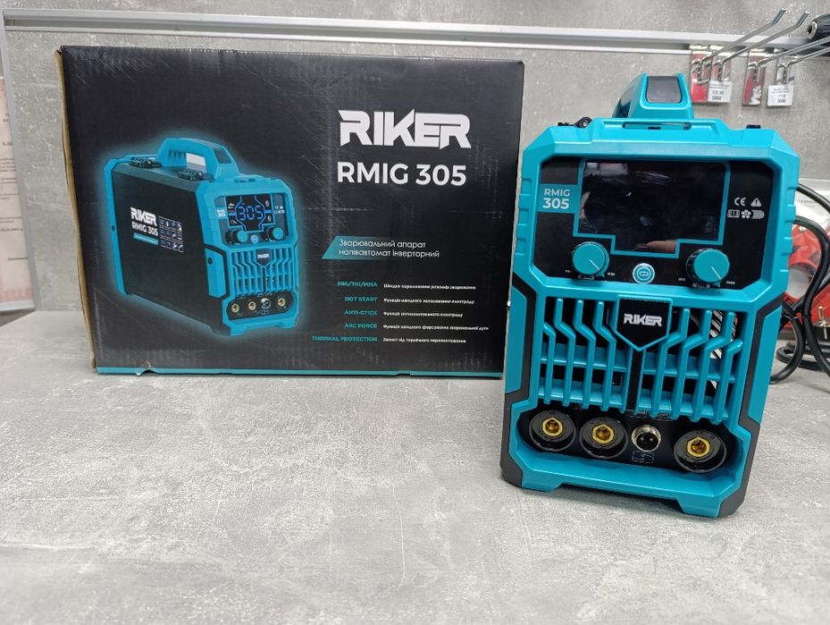 Зварювальний апарат RIKER RMIG 305 без газу | MIG/MMA/TIG, 305 А,