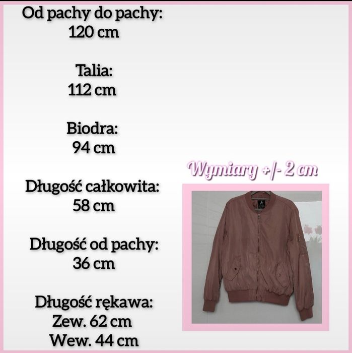 Kurtka damska bomberka