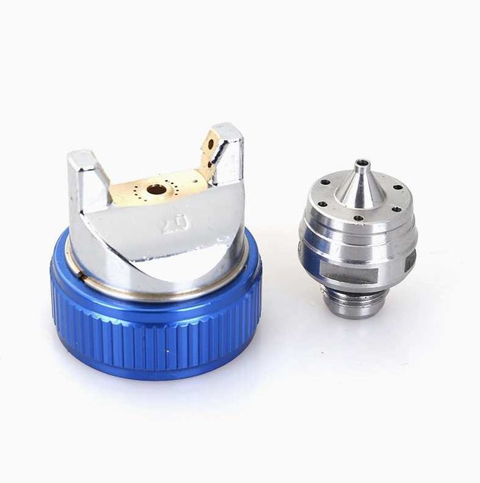 Kit Pistola HVLP Pofissional  bico 1.4 . 1.7 .2.0 600ML Nova