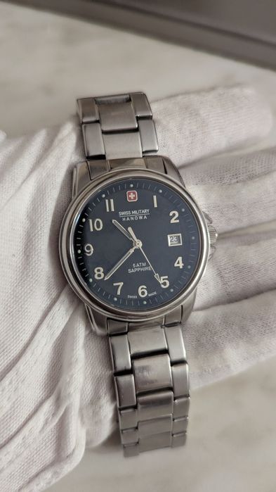 Часы Swiss Military Hanowa sapphire швейцарские, годинник