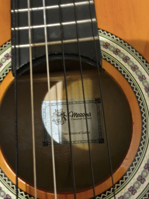 Gitara klasyczna 3/4 Messina z pokrowcem