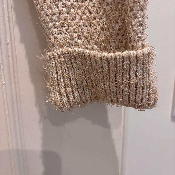 Casaco Mango bouclé bege – XS