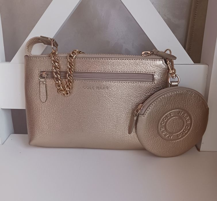 Сумка клатч COLE HAAN оригінал золота