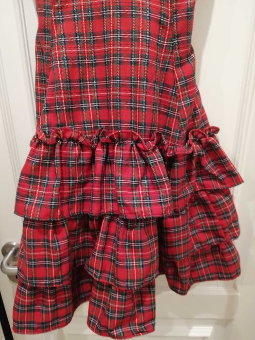 Vestido lolita gótico / punk tartan