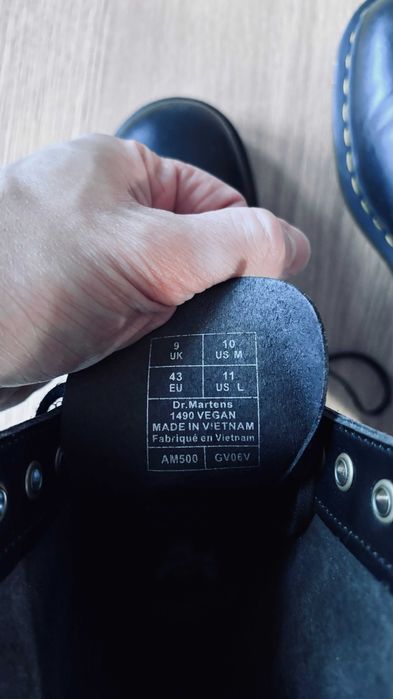 Glany Dr. Martens 1490 Vegan Rozmiar 43