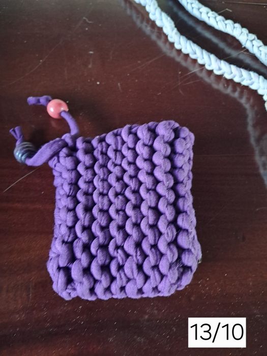 Malas e bolsas telemoveis em croche