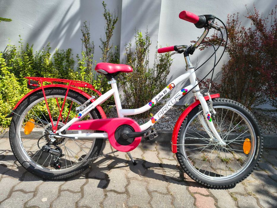 Juniorski dziecięcy rower Arkus Julka 20" koła