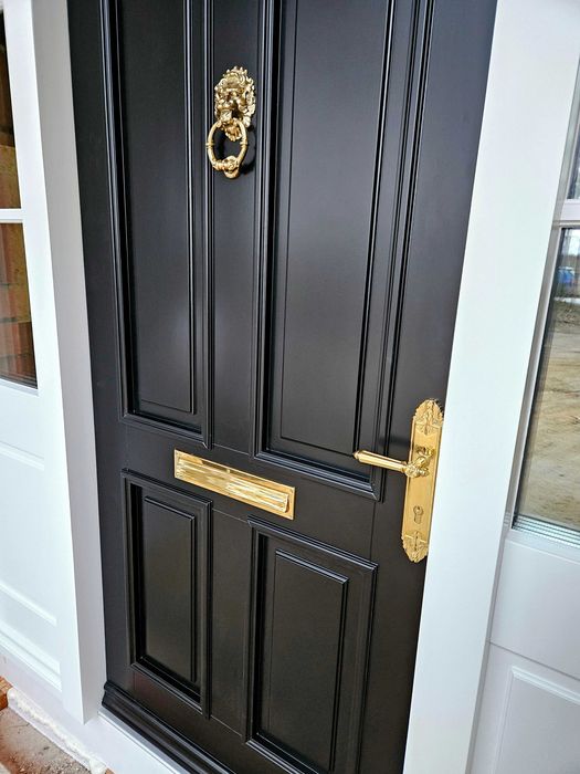 Drzwi DŁUGOSZ zewnętrzne łukowe naświetla Willa Parkowa MG Projekt