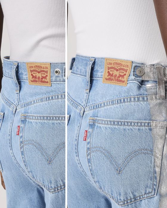Оригінальні джинси Levi's CINCH BAGGY з регульованим поясом.