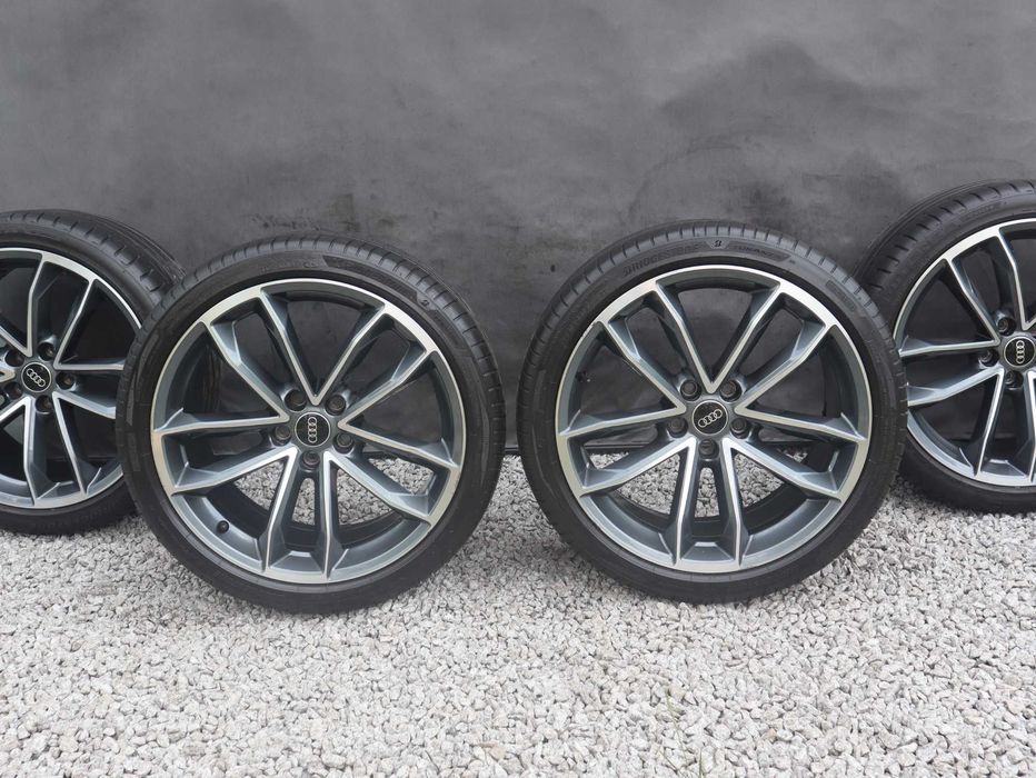 Koła FELGI AUDI OE A5 S5 A4 B8 B9 8W 19" Bridgestone 255/35 R 19 Super Stan