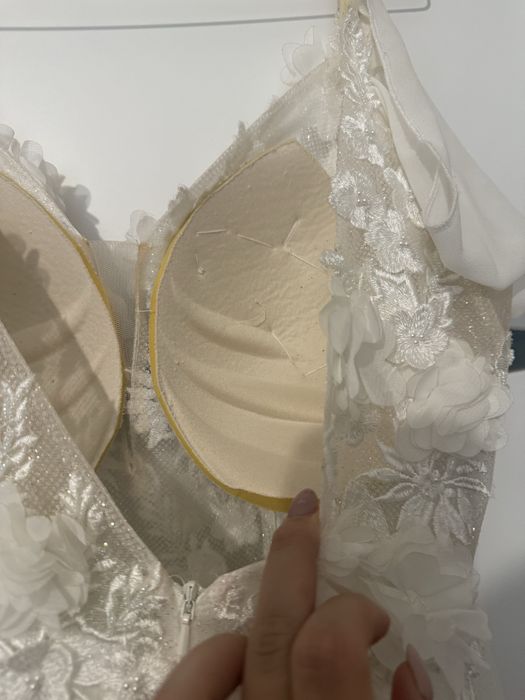 Suknia ślubna + długi welon